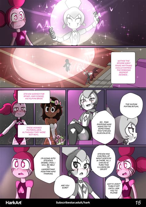 Rule 34 Comic Connie Maheswaran Female Gray Spinel Harkart Male Spinel Steven Universe