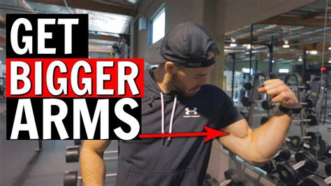 Arm Workout How To Get Bigger Arms Youtube