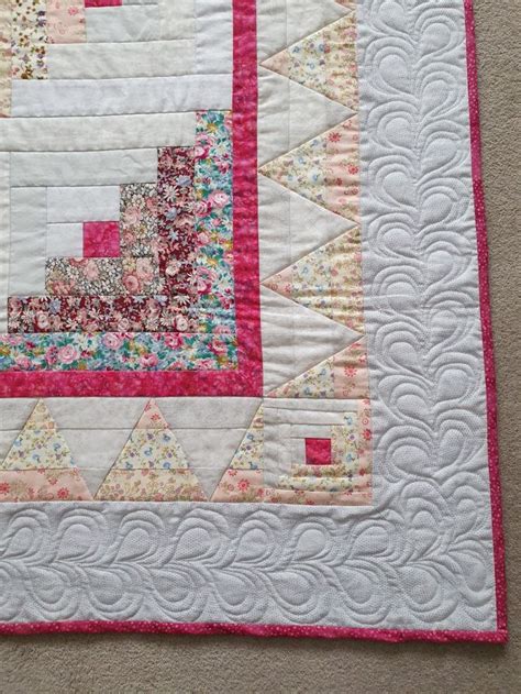 Corey pearson joins @linda v. Close up of Amanda's Log Cabin Quilt | Quilts, Log cabin ...