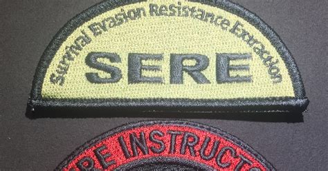 The Usaf Rescue Collection Usaf Sere Instructor Morale Patch Set