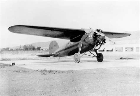 Lockheed Vega 5b Lockheed Aviation History Aviation