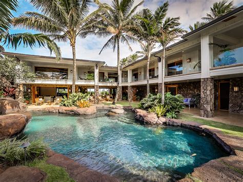 Kailua Beachfront Estate Oahu Luxury Beach House Hawaii Beach