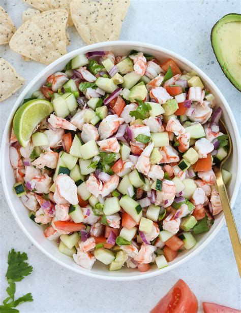 This Easy Shrimp Ceviche Is A Delicious Summer Appetizer It Is A