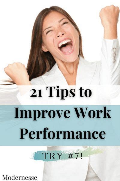 21 Most Effective Ways To Improve Work Performance Modernesse Work