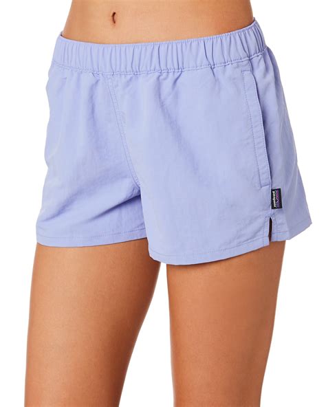 Patagonia Barely Baggies Womens Shorts Light Violet Blue Surfstitch