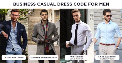 How To Dress Professionally Business Casual Attire For Men