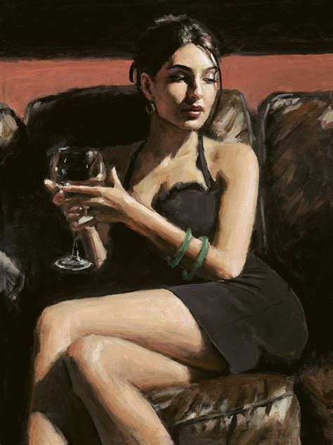 Tess On Leather Couch By Fabian Perez Price Please Call