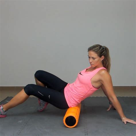 Foam Roller Gluteus Medius Exercise Fitness And Sport Muscle Fitness