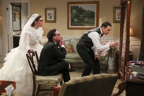 Sheldon And Amys Wedding On Big Bang Theory Photos Popsugar