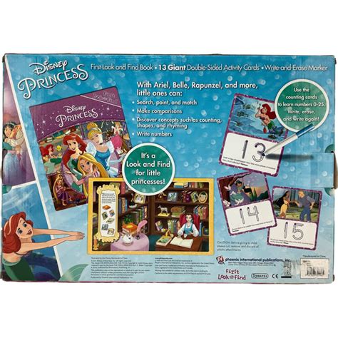 Disney Princess First Look And Find Book Teaching Tools Activity C