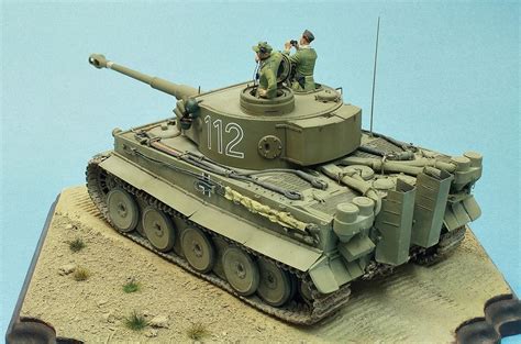 Tiger 11 2 S Pz Abt 501 Tunisia 模型