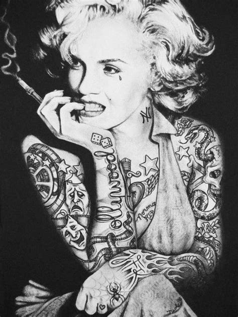 Marilyn Monroe Tattoo Arte Marilyn Monroe Marilyn Monroe Wallpaper