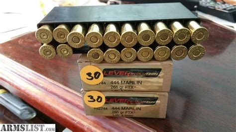armslist for sale 444 marlin ammunition fl 3 die set
