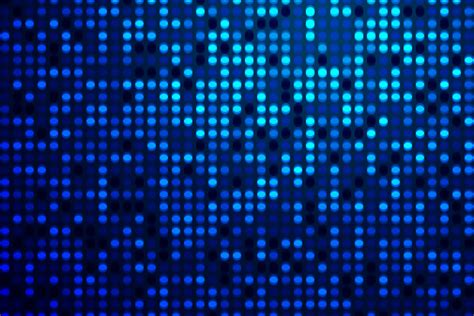 Glowing Blue Gradient Technological Dots Pattern 676932 Vector Art At