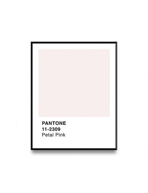 Pantone Print Pantone Pink Petal Pink Pantone 2017 Pantone Poster