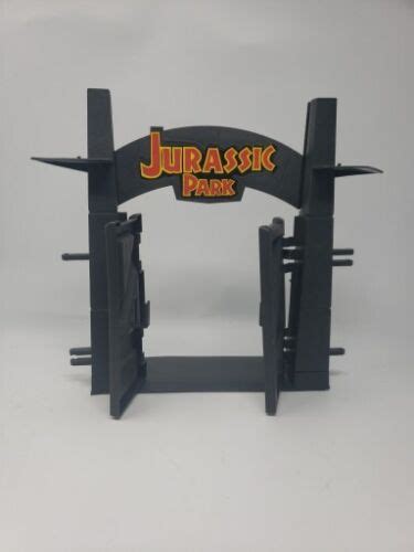 Vintage Jurassic Park Command Compound Main Gate Parts Kenner Ebay