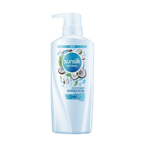 Sunsilk understands and has designed its wash, care and styling collections to address the most sunsilk soft and smooth shampoo & conditioner: Sunsilk Natural Coconut Hydration Shampoo 450mL