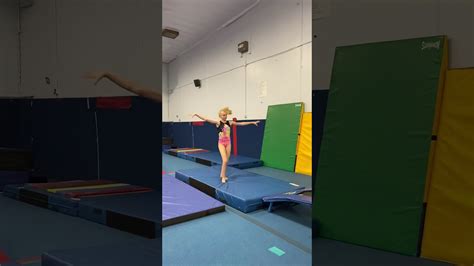 Gymnastics Drill For A Layout Full Youtube