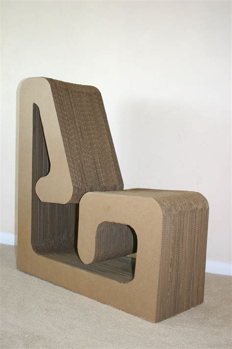 Cardboard Chair 4 Steps With Pictures