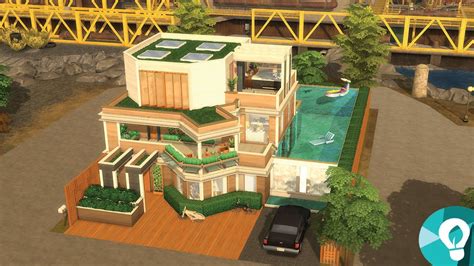 Maison Écologique Sims 4 Construction Youtube