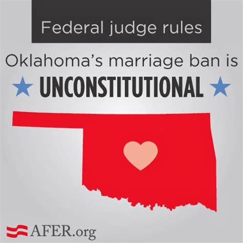 Breaking Federal Judge Rules Oklahoma Gay Marriage Ban Unconstitutional Stays Ruling Pending