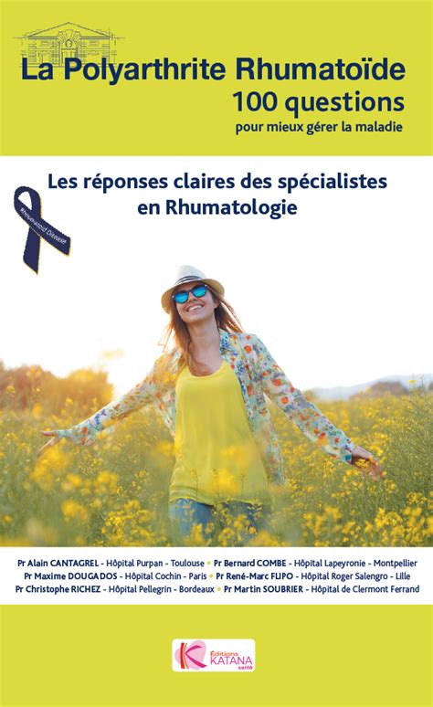 La Polyarthrite Rhumatoïde Éditions Katana Santé