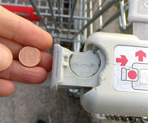 Unlock Shopping Cart With 1 Cent - Instructables