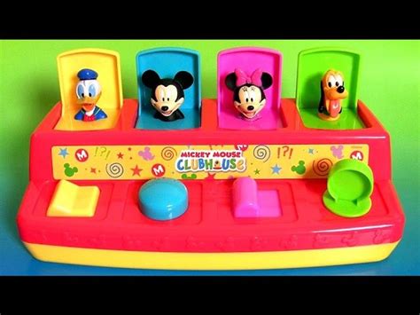 Mickey Mouse Clubhouse Pop Up Pals Play Doh Surprise Eggs Disney Baby