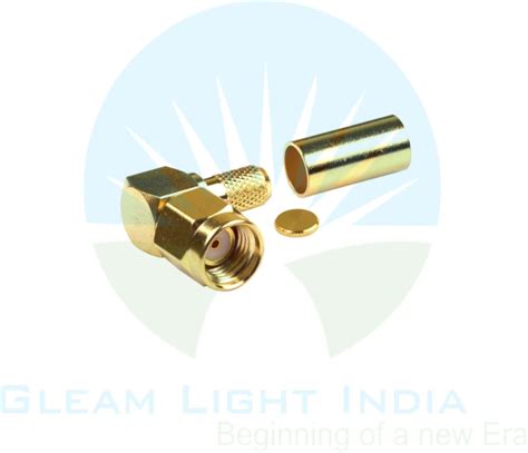 Sma Connectors For Lmr Ra Cables Gleam Light India