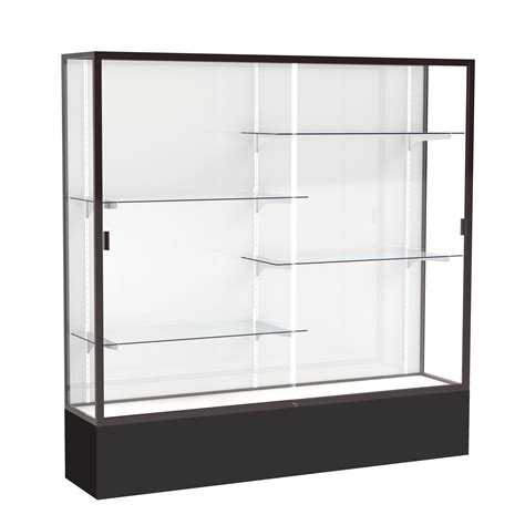 Huis New Display Cabinet Modern Storage Shelves Wall Glass Case Box