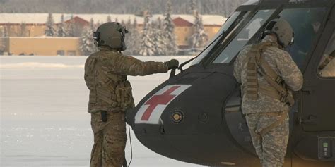 military report fort wainwright medevac crew responds 24 7 to help interior alaska