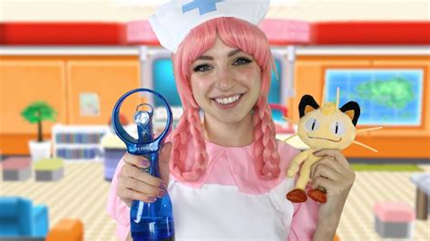 Asmr Pokemon Center Healing Nurse Joy Roleplay Youtube