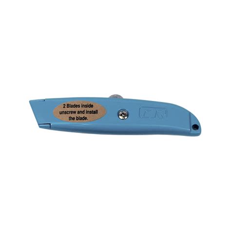 Craftright Fluoro Retractable Utility Knife With 2 Blades Bunnings