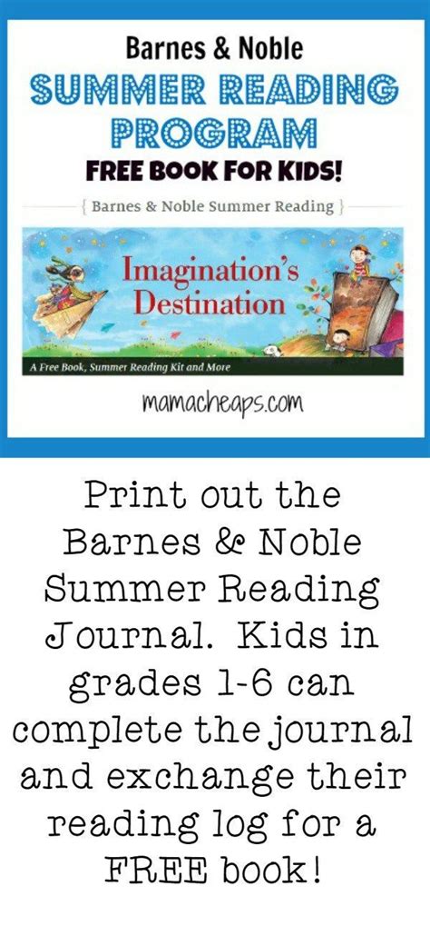 Trying to keep your kids reading this summer? 2017 Barnes and Noble Summer Reading Program - FREE Book ...