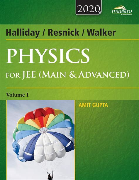 buy wiley s halliday resnick walker physics for jee main and advanced vol 1 2020ed book