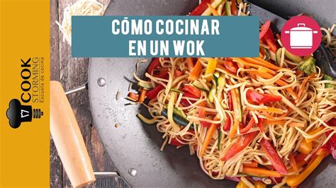 Aprende a cocinar deliciosas recetas en un wok. Cómo cocinar con un wok - YouTube