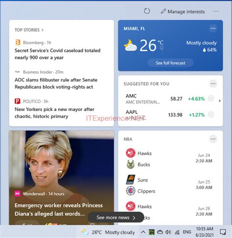 Turn Off Weather Widget In Taskbar Windows 10 Itexperiencenet