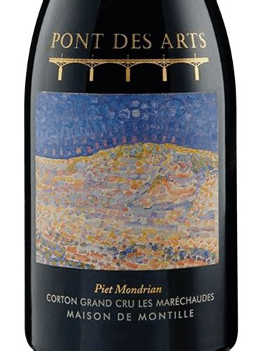 Pont Des Arts Piet Mondrian Corton Grand Cru Les Marechaudes Vivino US