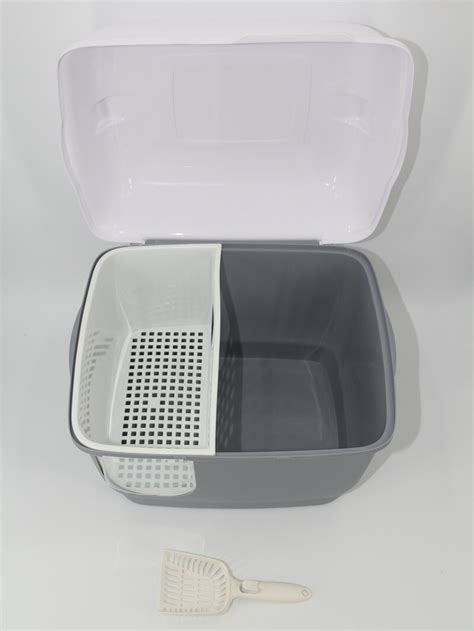 Yes4pets Xl Portable Hooded Cat Toilet Litter Box Tray House With