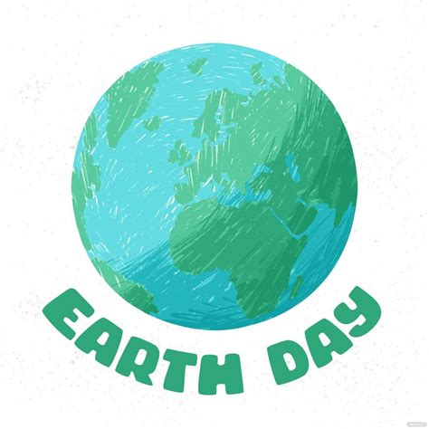 Earth Day Drawing In Svg Illustrator  Eps Png Download