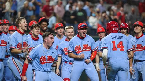 College Baseball Rankings Ole Miss Takes The Top Spot After A Crazy