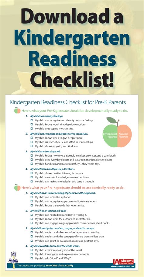 Kindergarten Readiness Skills Printable Arnold Farr S Kindergarten Worksheets
