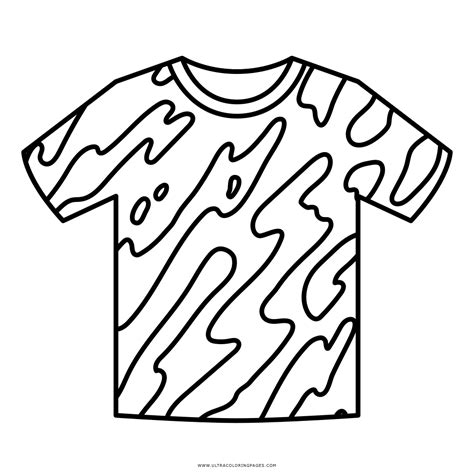 Full Page Page T Shirt Coloring Pages