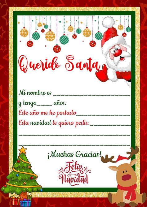 Carta A Santa Activities For Kids Activities Children