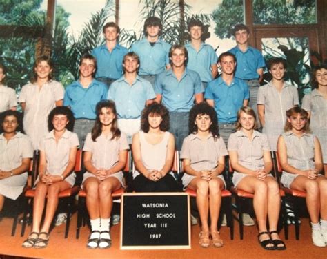 School Photograph Digital Image Watsonia High School Wahigh 1987