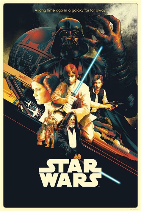 Best Star Wars Posters From All Episodes Star Wars Episodio Iv