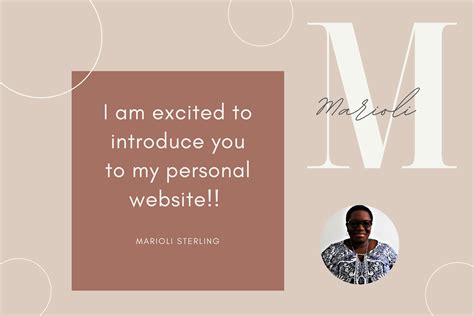 Marioli Sterling Launches Professional Website Digital Journal