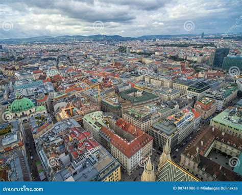 Vienna Cityscape Austria Most Popular Sightseeing Objects In