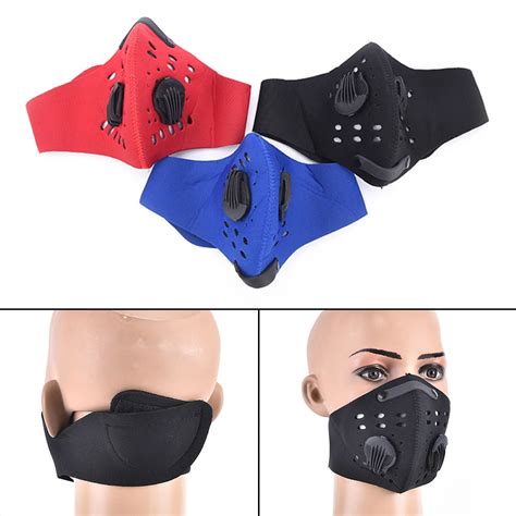 Pc Flu Face Masks Care PM Anti Dust Mask Colors Mouth Mask Activated Carbon Filter