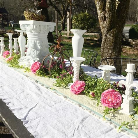 Coastal and tropical themes are always loved and will be in fashion for years to come. Vintage Outdoor Garden Party Decoration Ideas ~ Hallstrom Home